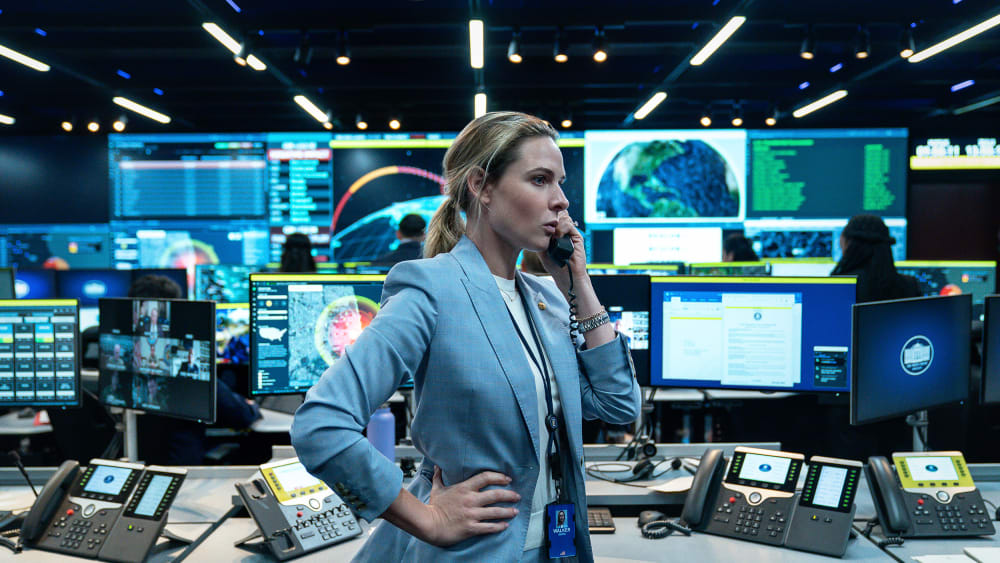 Rebecca Ferguson as Captain Olivia Walker in "A House of Dynamite."