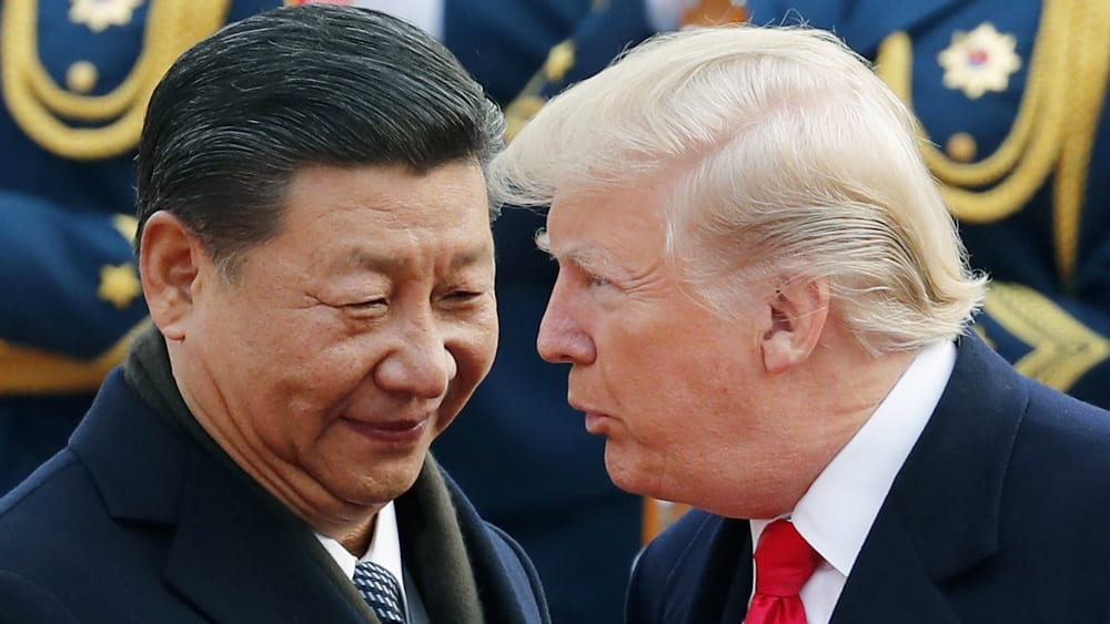 Donald Trump and Xi Jinping.