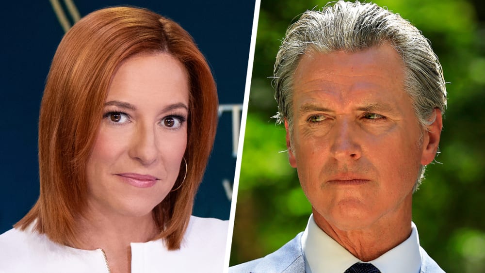 Jen Psaki; Gavin Newsom