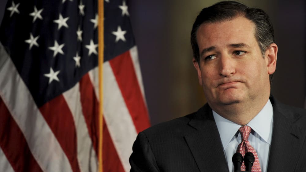 Republican U.S. presidential candidate Sen. Ted Cruz attends a Penn. campaign kickoff event held on N.Y. presidential primary night at the National Constitution Center in Philadelphia, Penn. on April 19, 2016. (Photo by Charles Mostoller/Reuters)