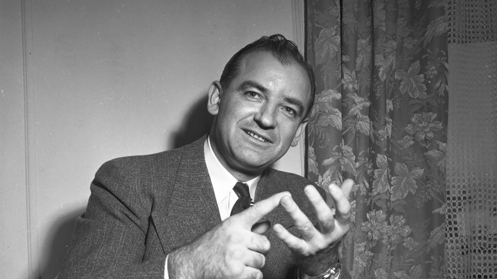 Senator Joseph McCarthy, September 28, 1947