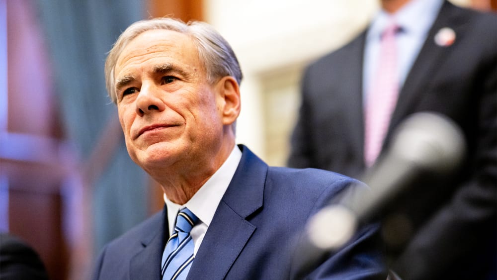 Gov. Greg Abbott.