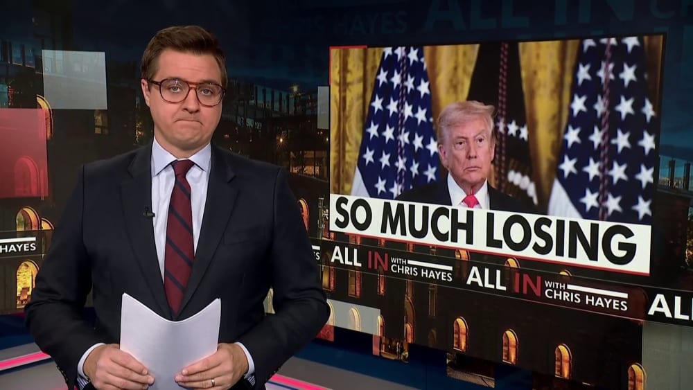 Chris Hayes: Trump is in ‘worst political spell of his second term’