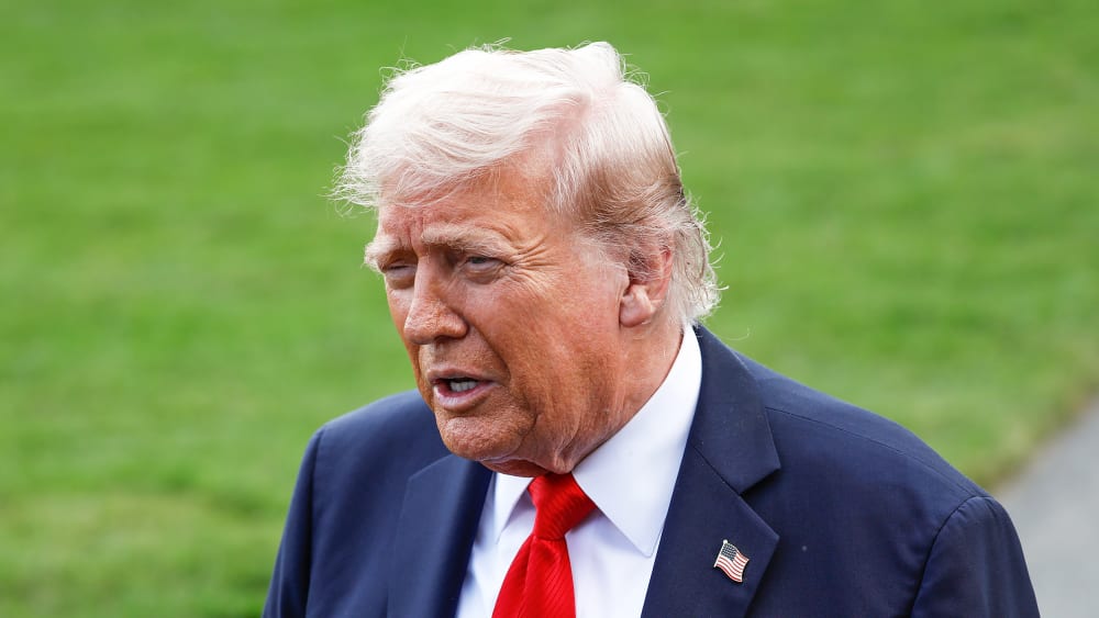 United States President Donald Trump.