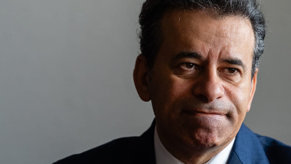 Martin Makary, the commissioner of the FDA, during an interview in Washington, D.C., on July 18, 2025.