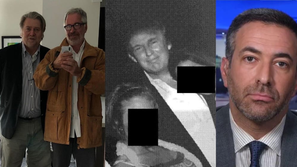 Epstein BOMB: New photos from Epstein estate show Trump, Bannon, Clinton