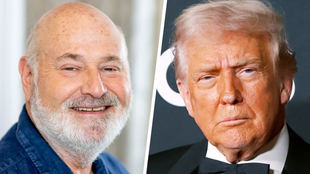 Rob Reiner; President Donald Trump.