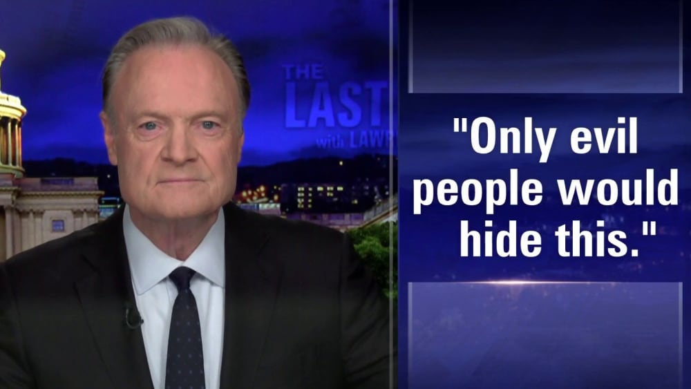 Lawrence: Trump was flying with Epstein around the time FBI got its first tip about Epstein