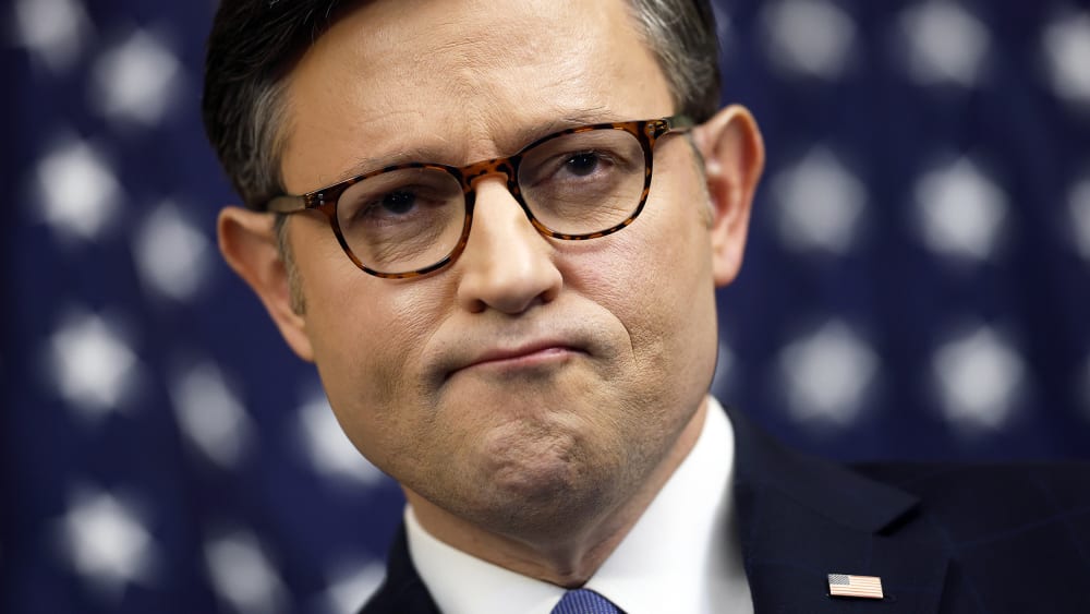 Speaker of the House Mike Johnson.