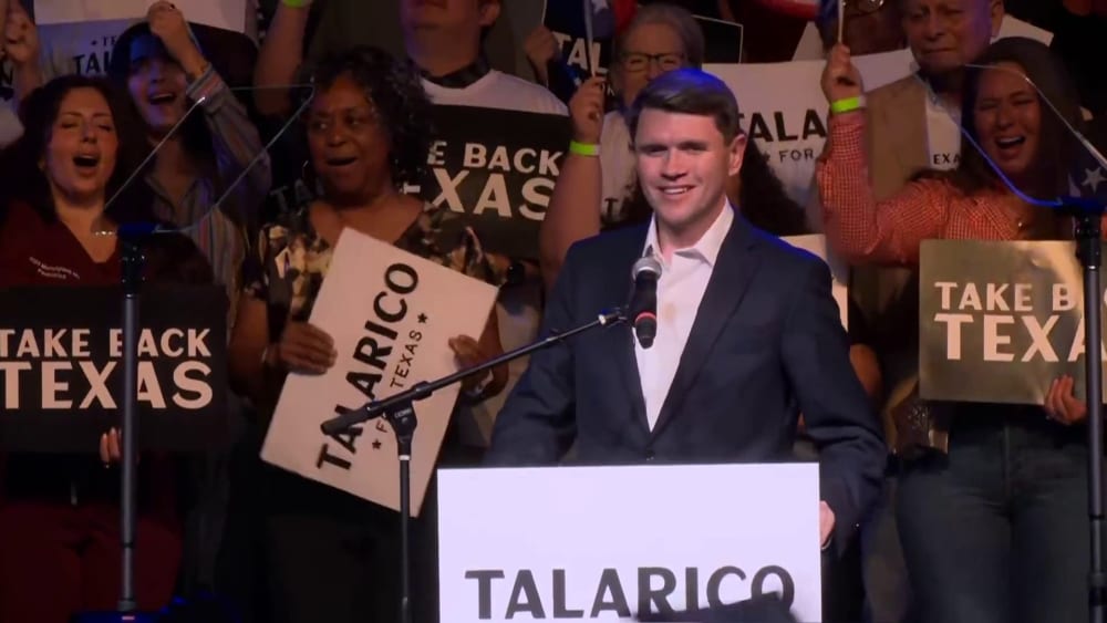 ‘We’re about to take back Texas’: James Talarico gives victory speech