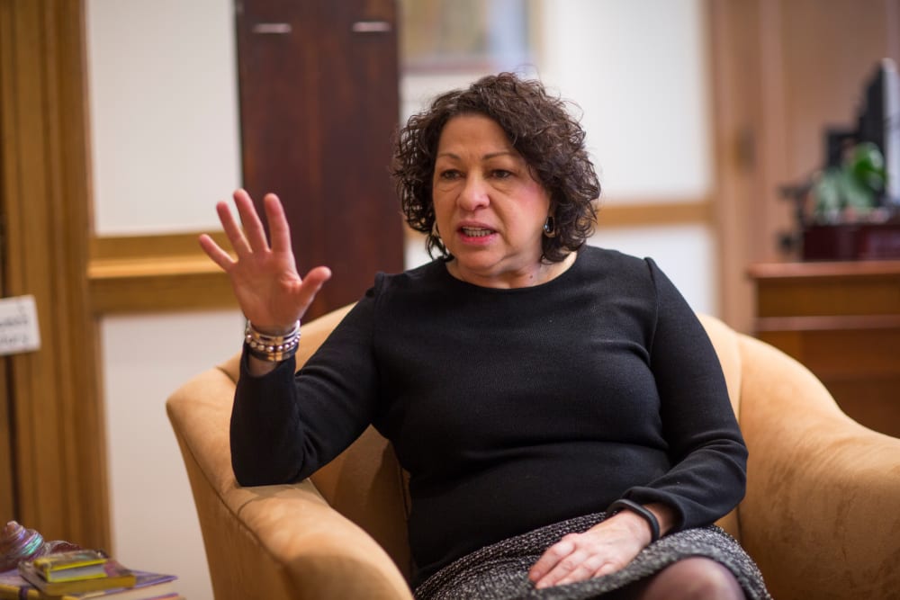 Portrait of Supreme Court Justice Sotomayor