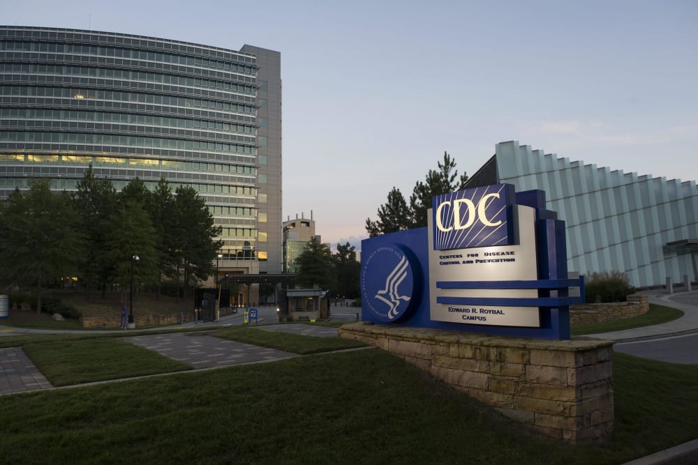 Image: Centers for Disease Control and Prevention announce first Ebola case diagnosed in the USA.