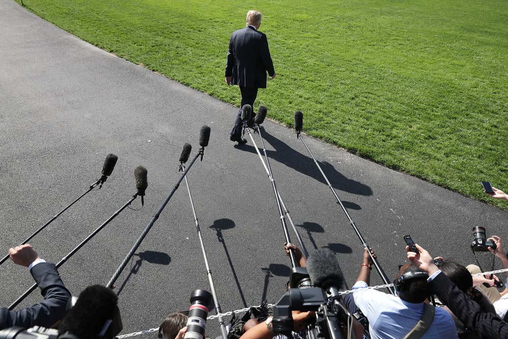 Image: President Trump Departs White House For Annapolis