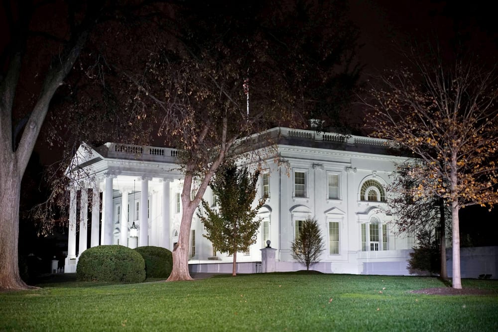 Image: US-POLITICS-WHITE HOUSE-MONUMENT