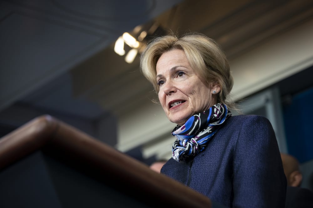 Members Of The Coronavirus Task Force Hold Press Briefing