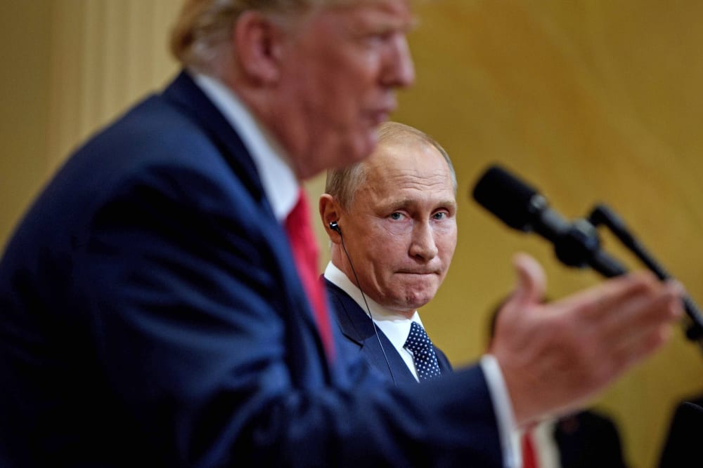 Image: FINLAND-US-RUSSIA-POLITICS-DIPLOMACY-SUMMIT