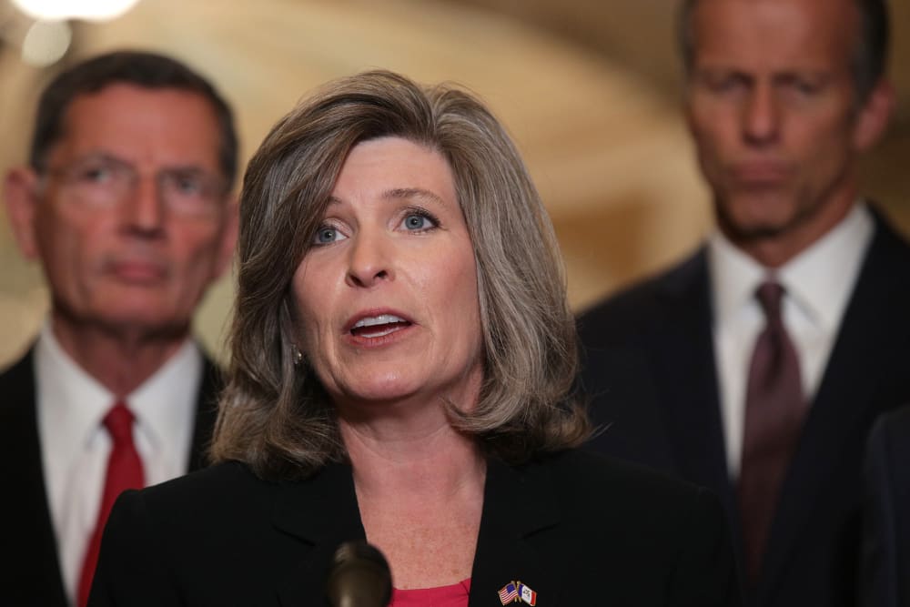 Image: Senators Hold Weekly Policy Luncheons At The Capitol