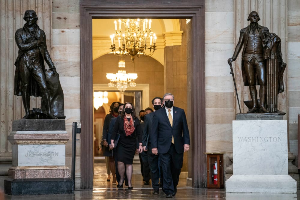 Image: House impeachment managers