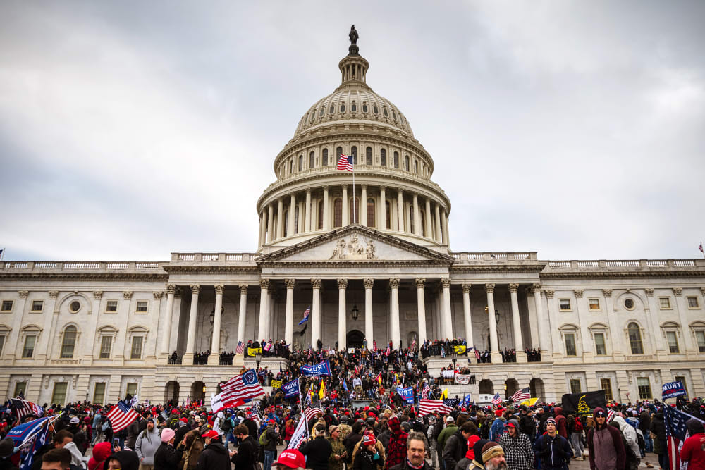 Image: Trump Supporters Hold "Stop The Steal" Rally In DC Amid Ratification Of Presidential Election