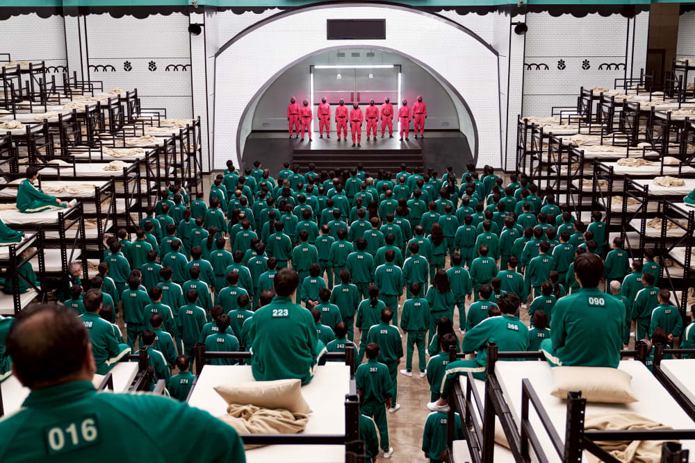 Image: A scene from Netflix's "Squid Game."