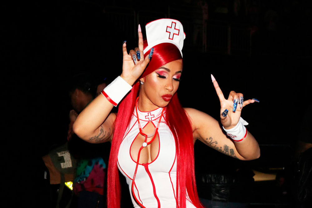 Cardi B attends Power 105.1's Powerhouse 2019 in Newark, N.J., on Oct. 26, 2019.