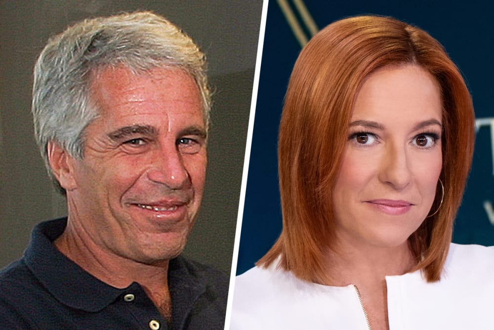 Jeffrey Epstein; Jen Psaki.