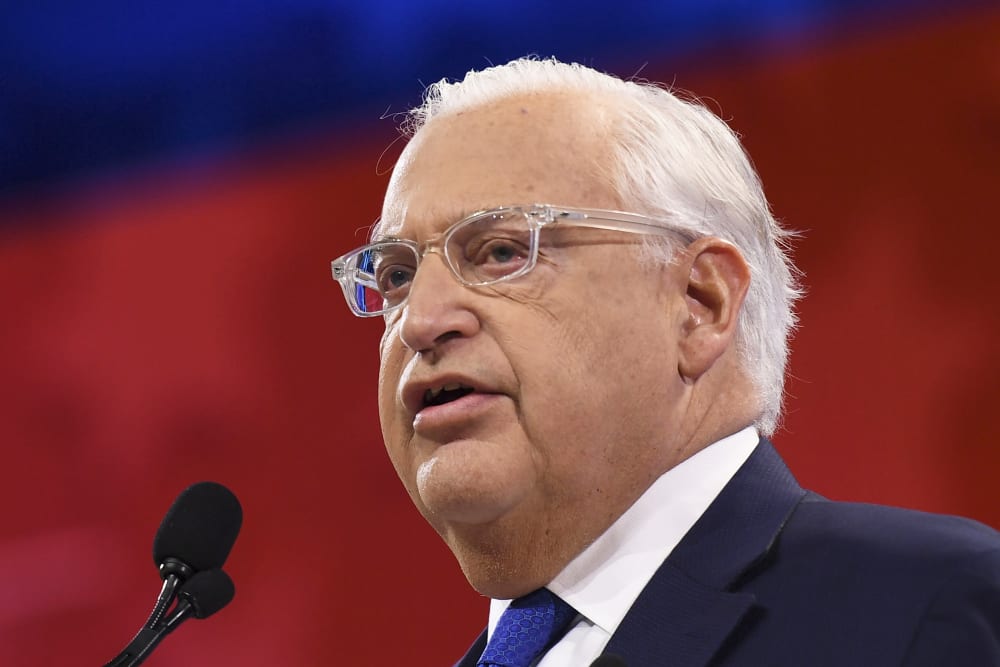 David Friedman at the AIPAC annual meeting in Washington, D.C.