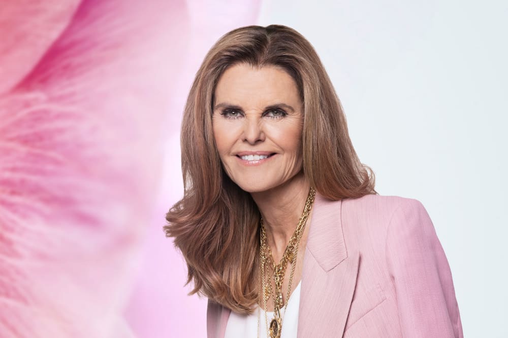 Maria Shriver smiles
