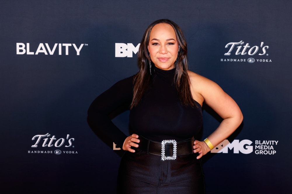 Morgan DeBaun poses with her hands on her hips