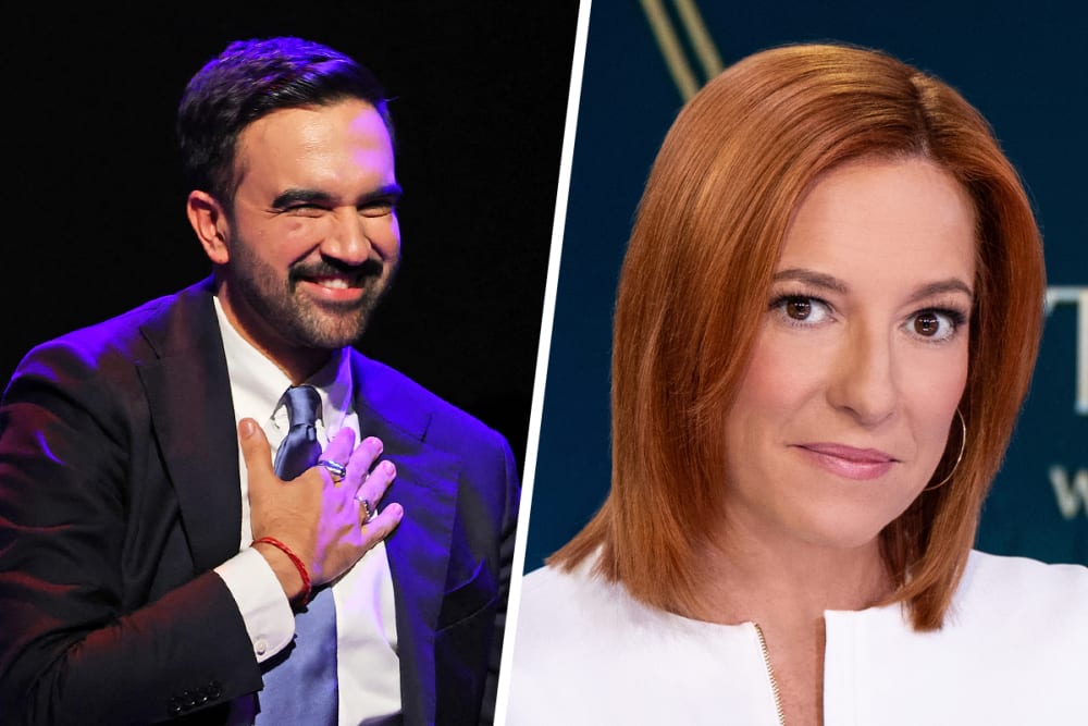 Zohran Mamdani; Jen Psaki.
