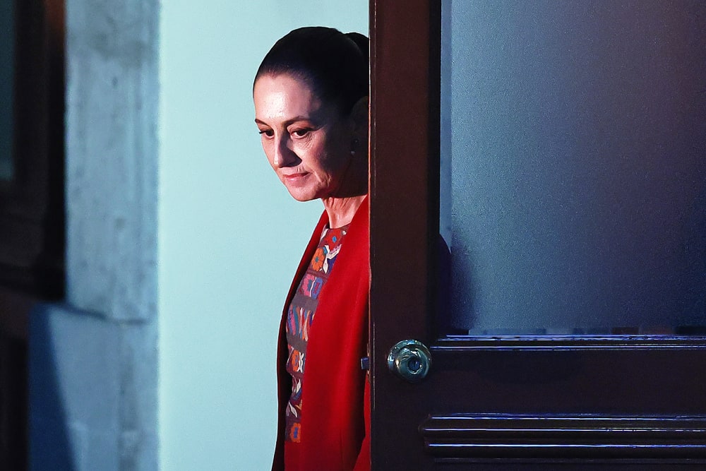 President of Mexico, Claudia Sheinbaum.