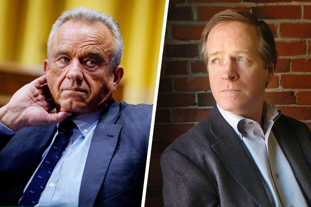 Split of Robert F. Kennedy Jr. and Mark Blaxill.