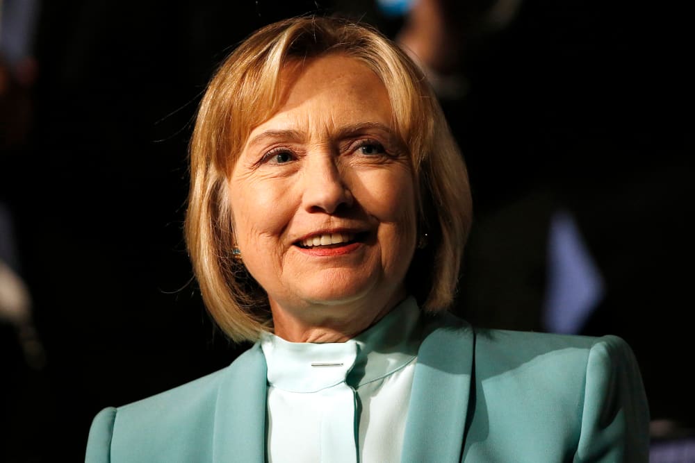 Former Secretary of State Hillary Clinton speaks at an event, Aug. 12, 2013, in San Francisco, Calif.