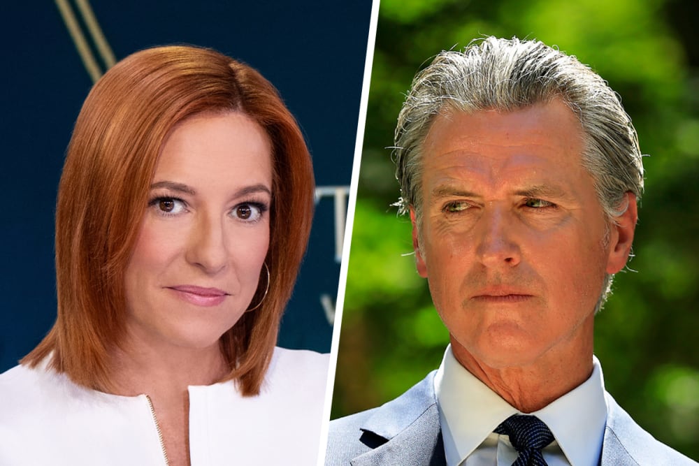 Jen Psaki; Gavin Newsom