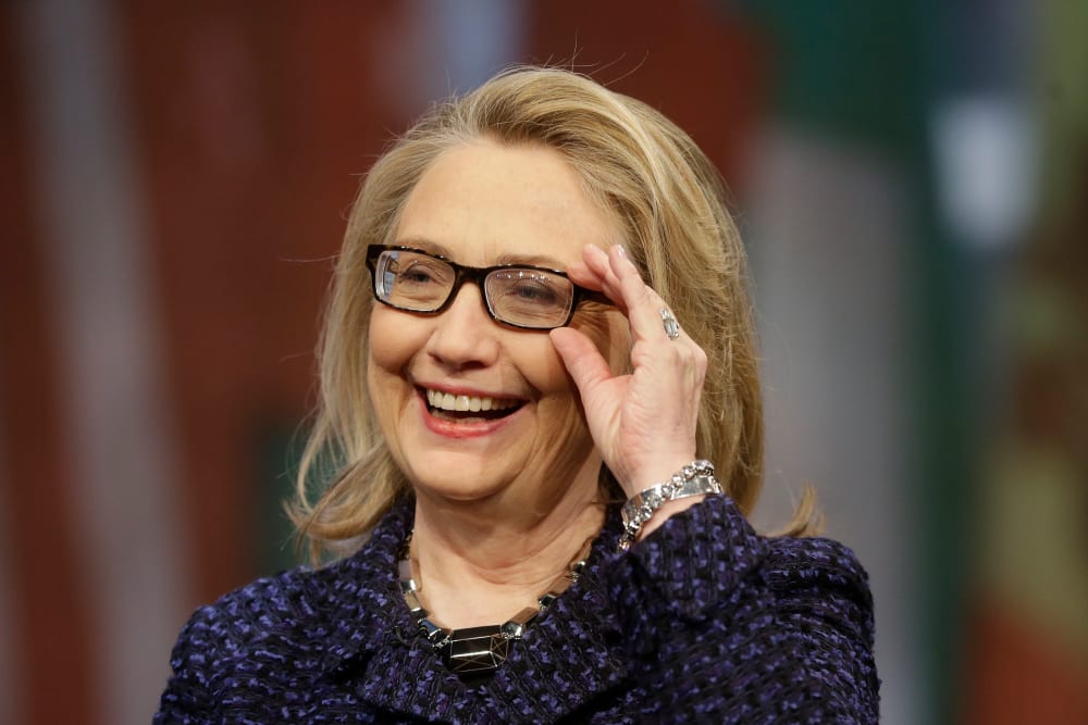 FILE - In this Nov. 16, 2012, file photo, U.S. Secretary of State Hillary Rodham Clinton poses for photographs before dinner at the Ministry of Foreign Affairs in Singapore. The State Department said Sundy, Secretary of State Hillary Rodham Clinton...