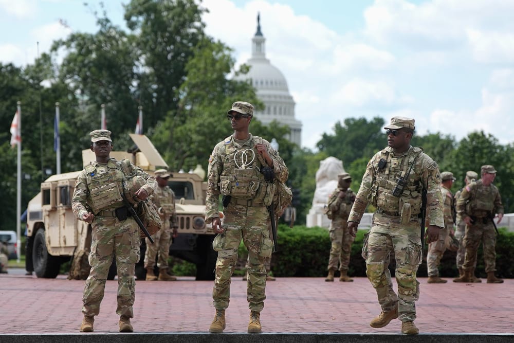 Trump Increases Federal Law Enforcement Presence, Deploys National Guard In Nation's Capital