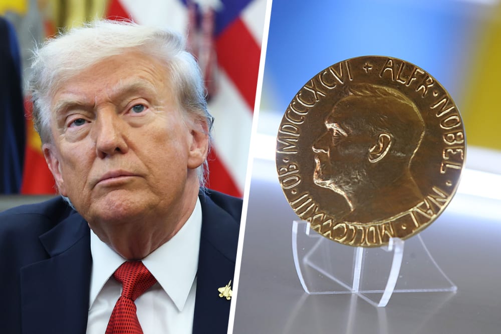 Donald Trump; Nobel Peace Prize