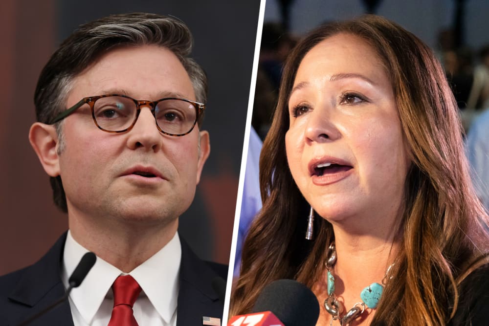 Mike Johnson; Adelita Grijalva