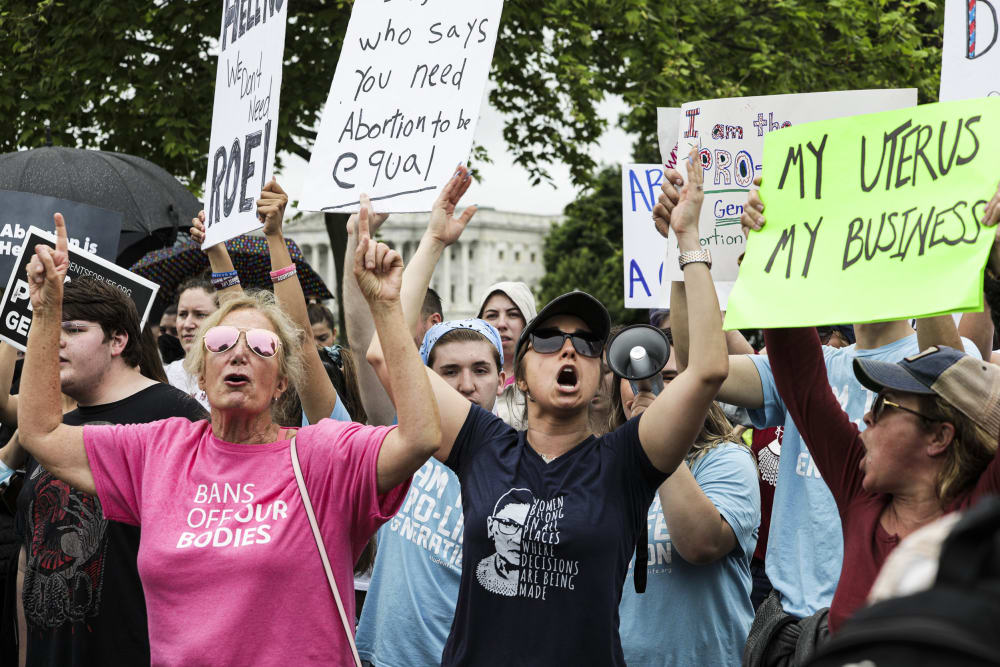 Image: Abortion protest