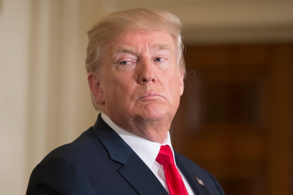 Image: US President Donald J. Trump and President Sauli Niinisto of Finland joint news conference