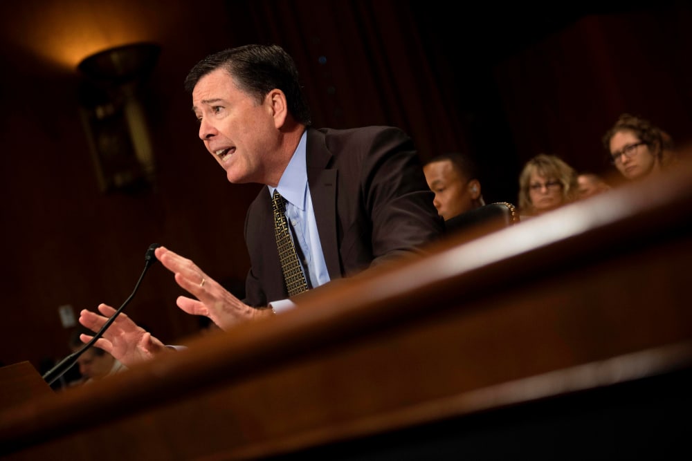 Image: US-POLITICS-FBI-CONGRESS-COMEY