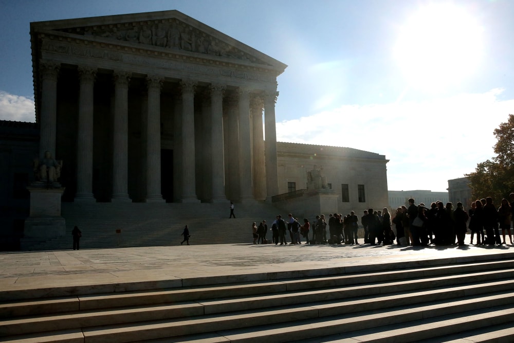 Supreme Court Hears Arguments In Alabama Gerrymandering Case