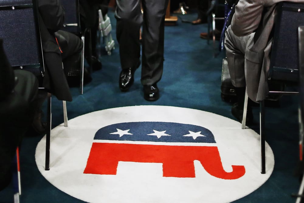 The Republican National Committee headquarters, Sept. 9, 2014. (Photo by Chip Somodevilla/Getty)
