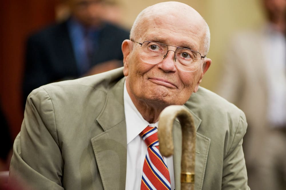 Rep. John Dingell, at a news conference in Washington on July 27, 2011.