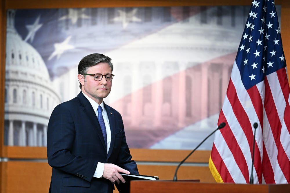 Speaker of the House Mike Johnson.