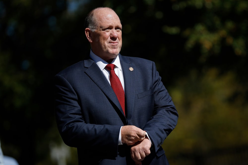 White House Border Czar Tom Homan outside of the White House.