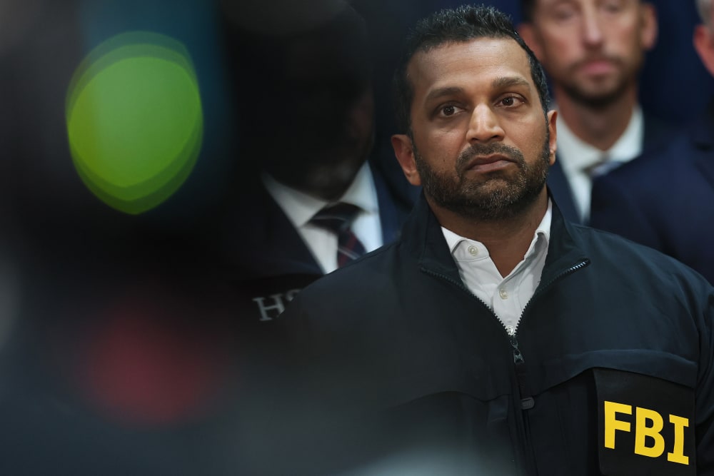 FBI Director Kash Patel.