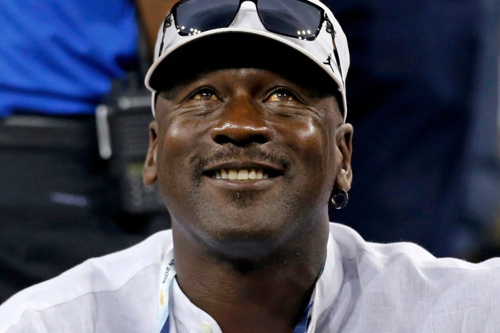 Former basketball great Michael Jordan watches a match at the U.S. Open tennis tournament in New York, in this file photo taken on Aug. 26, 2014. (Photo by Shannon Stapleton/Reuters)