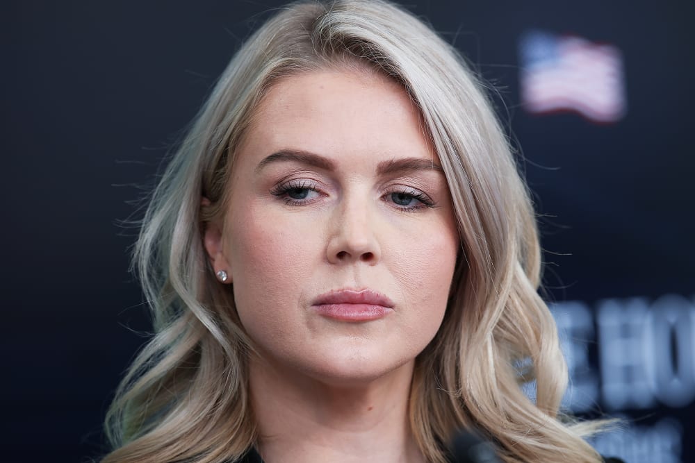 White House Press Secretary Karoline Leavitt during a White House press briefing.