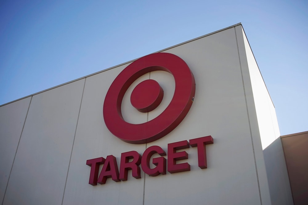 The sign outside the Target store is seen in Arvada, Colorado January 10, 2014.
